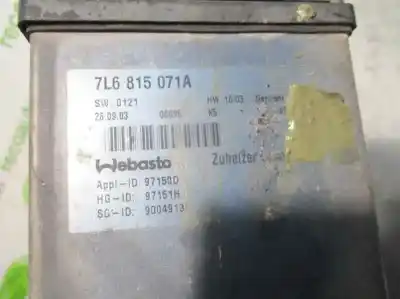 Автозапчастина б/у обігрівач для volkswagen touareg (7la, 7l6, 7l7) 5.0 v10 tdi посилання на oem iam 7l6815071a  97150d Автозапчастина б/у обігрівач для volkswagen touareg (7la, 7l6, 7l7) 5.0 v10 tdi посилання на oem iam 7l6815071a  97150d