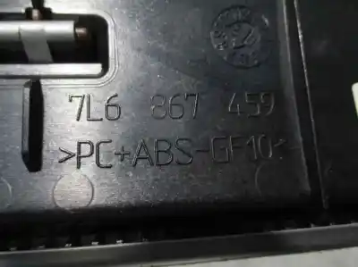 Автозапчасти б/у левая задняя внутренняя ручка за volkswagen touareg (7la, 7l6, 7l7) 5.0 v10 tdi ссылки oem iam 8l6867459   Автозапчасти б/у левая задняя внутренняя ручка за volkswagen touareg (7la, 7l6, 7l7) 5.0 v10 tdi ссылки oem iam 8l6867459