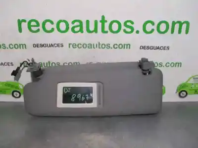 Peça sobressalente para automóvel em segunda mão pára-sol esquerdo por volkswagen touareg (7la, 7l6, 7l7) 5.0 v10 tdi referências oem iam 7l6857551ac