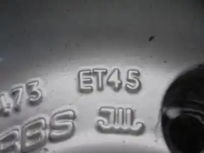 Peça sobressalente para automóvel em segunda mão jante por volkswagen golf iii berlina (1h1) 1.9 tdi referências oem iam 1h0601025ad aluminio 20p r156jx15h2et45