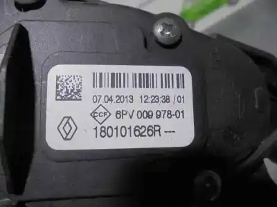 Автозапчастина б/у педальний потенціометр для renault master iii furgoneta (fv) 2.3 dci 150 fwd (fv0f fv03) посилання на oem iam 180101626r  