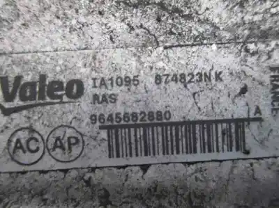 Second-hand car spare part intercooler for citroen c5 berlina 2.0 hdi cat (rhr / dw10bted4) oem iam references 9645682880 874823nk valeo 