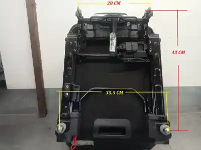 Second-hand car spare part middle rear seat for renault grand scénic iii (jz0/1_) 1.5 dci oem iam references   