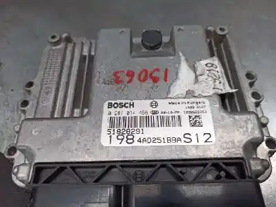 Second-hand car spare part ecu engine control for fiat bravo (198) 1.6 16v dynamic multijet (88kw) oem iam references 51828291  0281014456