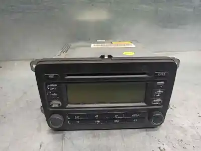 Peça sobressalente para automóvel em segunda mão sistema de áudio / rádio cd por volkswagen golf v plus (1kp) 1.9 referências oem iam 5m0035186