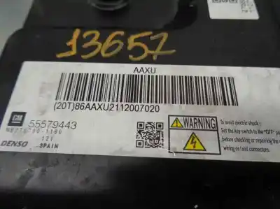 Автозапчастина б/у ебу контролер двигуна для opel astra j (p10) 1.7 cdti (68) посилання на oem iam 55579443  mb2757001190