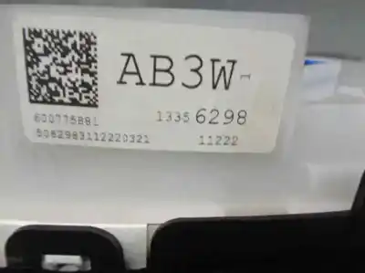 Автозапчасти б/у приборная доска за opel astra j (p10) 1.7 cdti (68) ссылки oem iam 13356298  