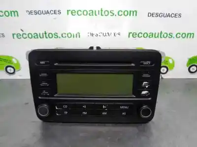 İkinci el araba yedek parçası SES SISTEMI / RADYO CD için VOLKSWAGEN GOLF V BERLINA (1K1)  OEM IAM referansları 1K0035186AD  