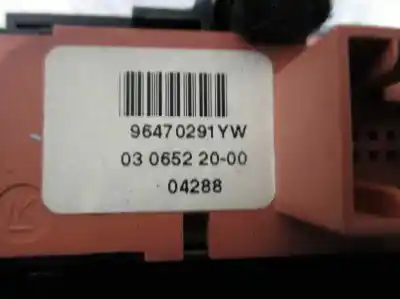 Peça sobressalente para automóvel em segunda mão comando de sofagem (chauffage / ar condicionado) por citroen c5 berlina 2.0 hdi cat (rhr / dw10bted4) referências oem iam 96573328yw  vp4puh18c612me