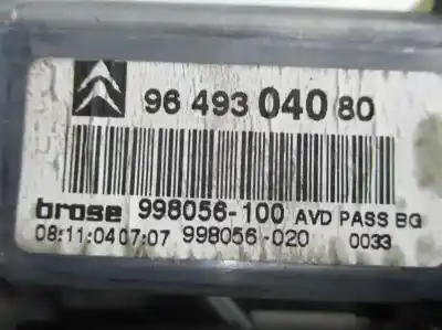Peça sobressalente para automóvel em segunda mão elevador de vidros dianteiro direito por citroen c5 berlina 2.0 hdi cat (rhr / dw10bted4) referências oem iam 9648486380  