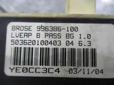 Peça sobressalente para automóvel em segunda mão elevador de vidros dianteiro direito por citroen c5 berlina 2.0 hdi cat (rhr / dw10bted4) referências oem iam 9648486380  