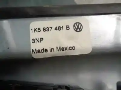 Second-hand car spare part driver left window regulator for volkswagen jetta (1k2) 1.9 tdi oem iam references 1k5837461b  