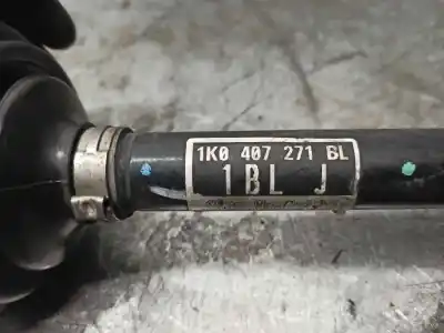 Second-hand car spare part front left transmission for volkswagen jetta (1k2) 1.9 tdi oem iam references 1k0407271bl  