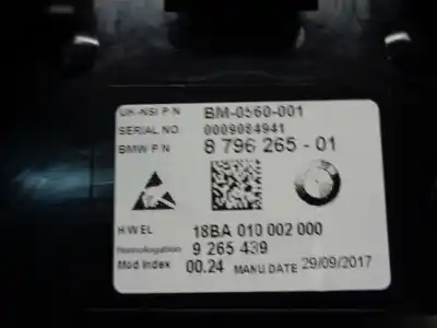 Peça sobressalente para automóvel em segunda mão quadrante por mini f60 countryman 16v referências oem iam 8796265  18ba010002000
