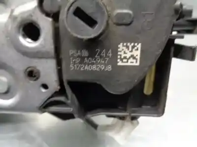 Автозапчастина б/у замок передніх дверей лівий для citroen c3 ii (sc_) 1.4 hdi 70 (sc8hzc sc8hr0 sc8hp4) посилання на oem iam psa006244  