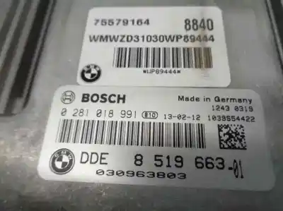 Автозапчастина б/у ебу контролер двигуна для mini r60 countryman diesel cat посилання на oem iam 8519663  0281018991