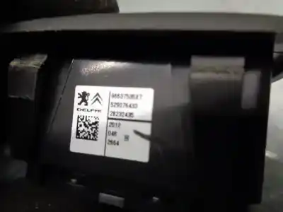 Second-hand car spare part rear left power window switch for citroen c3 ii (sc_) 1.4 hdi 70 (sc8hzc sc8hr0 sc8hp4) oem iam references 96637535xt  