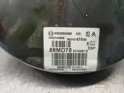 Автозапчасти б/у тормозной серво за citroen c4 lim. business ссылки oem iam 9674747580  04027a0946