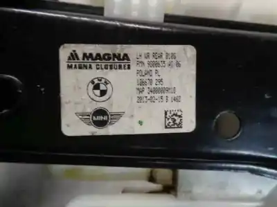 Second-hand car spare part rear left window regulator for mini r60 countryman diesel cat oem iam references 51359805671  
