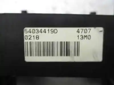 Second-hand car spare part headlights switch for mg serie 45 (rt) club oem iam references 54034419d  36788e