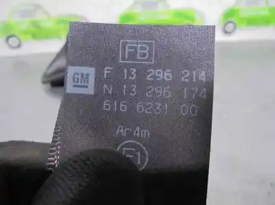 Автозапчастина б/у задній лівий ремін безпеки для opel astra h gtc (a04) 1.7 cdti (l08) посилання на oem iam 13296214  