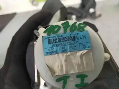 Peça sobressalente para automóvel em segunda mão cinto de segurança traseiro esquerdo por ford ka (ru8) 1.2 referências oem iam 07354984160  