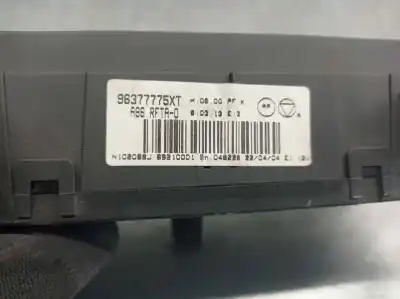 Pièce détachée automobile d'occasion commande de climatisation / chauffage pour citroen c2 (jm_) 1.4 hdi références oem iam 96377775xt  