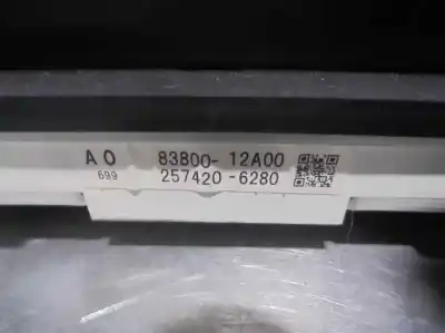 Peça sobressalente para automóvel em segunda mão quadrante por toyota corolla (_e12_) 1.4 d (nde120_) referências oem iam 8380012a00  