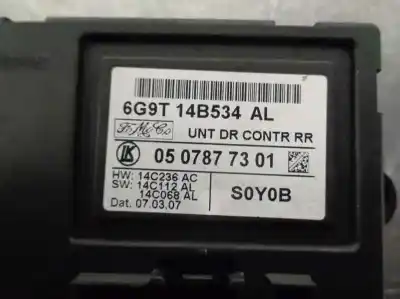 Second-hand car spare part electronic module for ford s-max (ca1) 2.0 tdci cat oem iam references 6g9t14b534al  0507877301