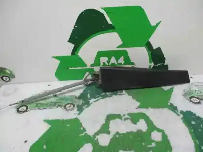 Peça sobressalente para automóvel em segunda mão puxador exterior traseiro esquerdo por seat leon (1p1) 2.0 tdi 16v referências oem iam 