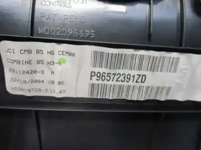 Peça sobressalente para automóvel em segunda mão quadrante por citroen c4 coupe vtr plus referências oem iam 96572391zd  281124203a