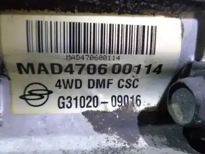 Автозапчастина б/у коробка передач для ssangyong kyron 2.0 xdi 4x4 посилання на oem iam mad470600114 3102009016 g3102009016