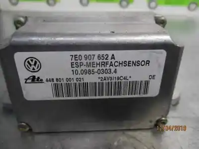 Second-hand car spare part electronic module for volkswagen touareg (7la, 7l6, 7l7) 5.0 v10 tdi oem iam references 7e0907652a  448801001021