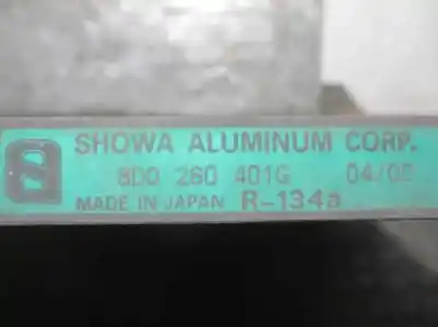 Автозапчастина б/у конденсат/радіатор кондиционера для volkswagen passat variant (3b5) 1.9 tdi посилання на oem iam 8d0260401g  