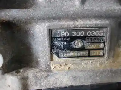 Автозапчасти б/у коробка передач за volkswagen touareg (7la, 7l6, 7l7) 5.0 v10 tdi ссылки oem iam gtk 09d300036s tr60sn Автозапчасти б/у коробка передач за volkswagen touareg (7la, 7l6, 7l7) 5.0 v10 tdi ссылки oem iam gtk 09d300036s tr60sn