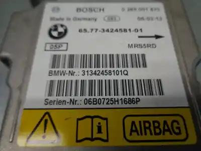 Second-hand car spare part airbag control unit for bmw x3 (e83) 2.0d oem iam references 65773424581  0285001870
