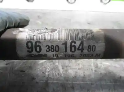 Second-hand car spare part front right transmission for citroen c3 1.4 oem iam references 9638016480  