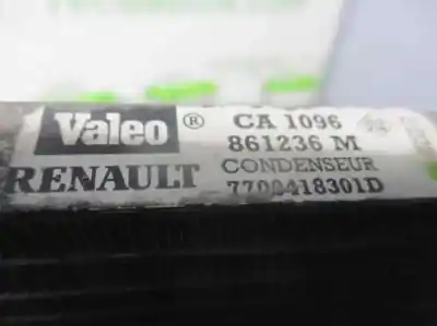 Pezzo di ricambio per auto di seconda mano condensatore / radiatore aria condizionata per renault megane i scenic (ja0) 1.9 dti diesel cat riferimenti oem iam 7700418301d  861236m