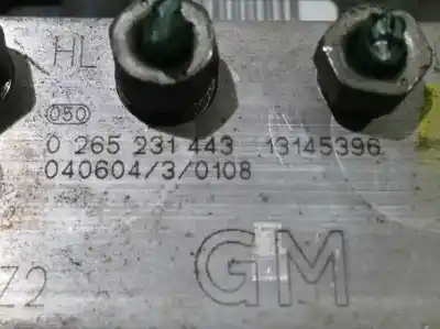 Pezzo di ricambio per auto di seconda mano abs per opel corsa c 1.7 16v cdti riferimenti oem iam 13145396  0265231443