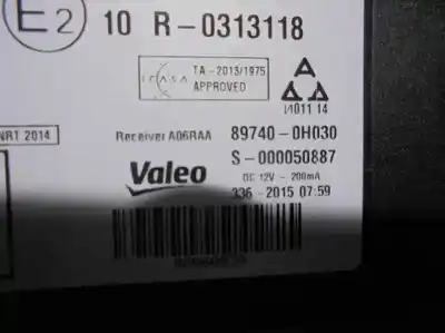 Автозапчастина б/у електронний модуль для toyota aygo 1.0 cat посилання на oem iam 897400h030   Автозапчастина б/у електронний модуль для toyota aygo 1.0 cat посилання на oem iam 897400h030