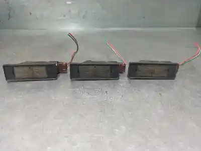 Second-hand car spare part licence plate light for peugeot 605 2.1 turbodiesel oem iam references 