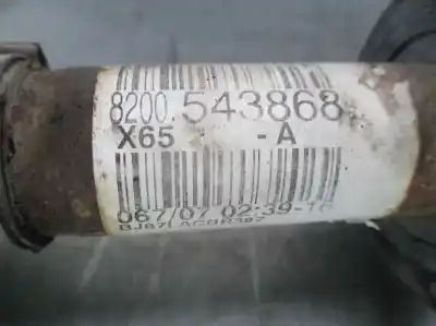Автозапчасти б/у передняя левая трансмиссия за renault clio ii fase ii (b/cb0) 1.5 dci diesel ссылки oem iam 8200543868  bj87