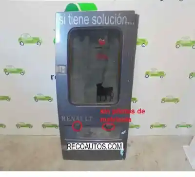 Second-hand car spare part rear left door for renault rapid/express (f40) 1.6 d familiar (f404) oem iam references 7751467252