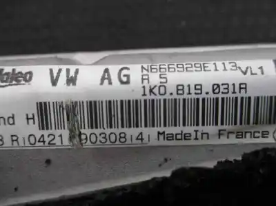 Автозапчастина б/у радіатор опалення / кондиціонації для volkswagen jetta (1k2) 2.0 tdi посилання на oem iam   n666929e113