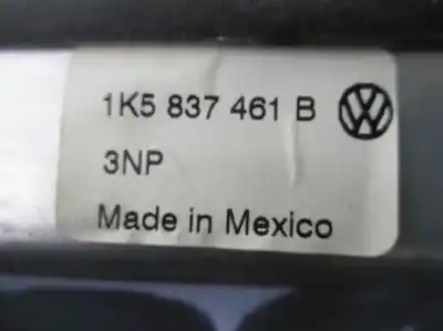 Автозапчастина б/у регулятор вікна передній лівий для volkswagen jetta (1k2) 2.0 tdi посилання на oem iam 1k5837461b  