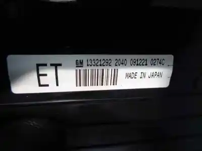 Pezzo di ricambio per auto di seconda mano controllo climatico per opel insignia a sedán (g09) 2.0 cdti (69) riferimenti oem iam 13273095  