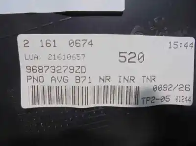 Автозапчастина б/у оббірка передніх дверей ліва для citroen c4 lim. 1.2 12v e-thp посилання на oem iam 96873279zd  