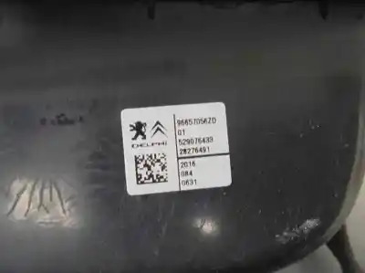 Peça sobressalente para automóvel em segunda mão botão / interruptor elevador vidro dianteiro direito por citroen c4 lim. 1.2 12v e-thp referências oem iam 96657056zd  