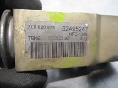 Автозапчасти б/у расширительный клапан за volkswagen touareg (7la, 7l6, 7l7) 5.0 v10 tdi ссылки oem iam 7l0820679  52495247 Автозапчасти б/у расширительный клапан за volkswagen touareg (7la, 7l6, 7l7) 5.0 v10 tdi ссылки oem iam 7l0820679  52495247