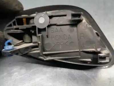 Автозапчастина б/у усередині передня права ручка для honda jazz (gd1/5) 1.2 drive посилання на oem iam 72120saa003za  